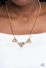 Load image into Gallery viewer, State Of The HEART- Copper Necklace- Paparazzi Accessories
