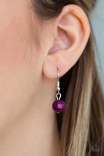 Load image into Gallery viewer, Count To ZEN- Purple and Silver Necklace- Paparazzi Accessories