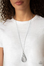 Load image into Gallery viewer, Enchanted Eden- Silver Necklace- Paparazzi Accessories