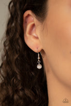 Load image into Gallery viewer, Enchanted Eden- Silver Necklace- Paparazzi Accessories