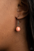 Load image into Gallery viewer, Extra Eloquent- Orange and Silver Necklace- Paparazzi Accessories