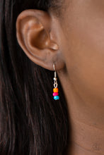 Load image into Gallery viewer, Summery Sensations- Multicolored White Necklace- Paparazzi Accessories
