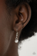Load image into Gallery viewer, A Mother's Heart- White and Silver Necklace- Paparazzi Accessories
