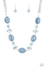 Load image into Gallery viewer, The Top TENACIOUS- Blue and Silver Necklace- Paparazzi Accessories