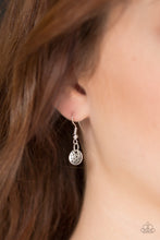 Load image into Gallery viewer, Mojave Musical- White and Silver Necklace- Paparazzi Accessories