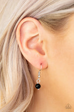 Load image into Gallery viewer, Time To Hit The ROAM- Black and Silver Necklace- Paparazzi Accessories