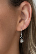 Load image into Gallery viewer, Beaded Beacon- Silver Necklace- Paparazzi Accessories