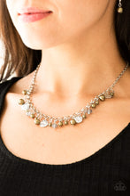 Load image into Gallery viewer, Coastal Cache- Green and Silver Necklace- Paparazzi Accessories