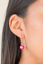 Load image into Gallery viewer, Fiercely Fancy- Pink and Silver Necklace- Paparazzi Accessories