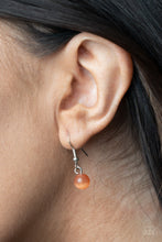 Load image into Gallery viewer, Ethereally Elemental- Orange and Silver Necklace- Paparazzi Accessories