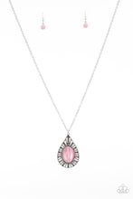 Load image into Gallery viewer, Total Tranquility- Pink and Silver Necklace- Paparazzi Accessories