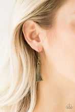 Load image into Gallery viewer, Primal Princess- Brass Necklace- Paparazzi Accessories
