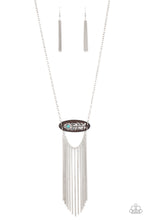 Load image into Gallery viewer, Desert Spirit- Blue and Silver Necklace- Paparazzi Accessories