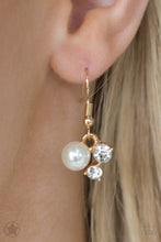 Load image into Gallery viewer, Toast To Perfection- White and Gold Necklace- Paparazzi Accessories