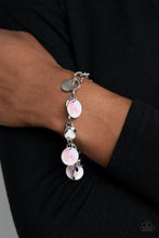 Load image into Gallery viewer, Teasingly Tie Dye- Multicolored Silver Bracelet- Paparazzi Accessories