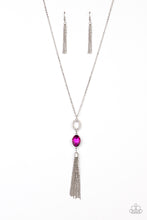 Load image into Gallery viewer, Unstoppable Glamour- Pink and Silver Necklace- Paparazzi Accessories