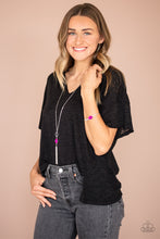 Load image into Gallery viewer, Unstoppable Glamour- Pink and Silver Necklace- Paparazzi Accessories