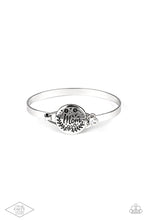 Load image into Gallery viewer, The Mom Life - White and Silver Bracelet- Paparazzi Accessories