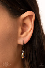 Load image into Gallery viewer, Fringe Flavor - Multicolored Gunmetal Necklace- Paparazzi Accessories