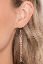 Load image into Gallery viewer, Moon Magic - White and Copper Necklace- Paparazzi Accessories