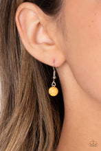 Load image into Gallery viewer, Sahara Sea - Yellow and Silver Necklace- Paparazzi Accessories