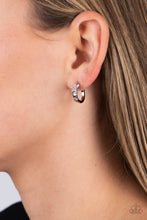 Load image into Gallery viewer, Starfish Showpiece - White and Silver Earrings- Paparazzi Accessories