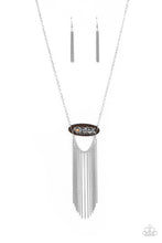 Load image into Gallery viewer, Desert Spirit- Orange and Silver Necklace- Paparazzi Accessories