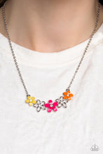Load image into Gallery viewer, WILDFLOWER About You - Pink and Silver Necklace- Paparazzi Accessories