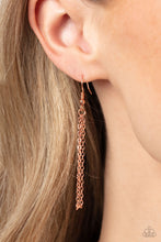 Load image into Gallery viewer, Devoted Darling -White and  Copper Necklace- Paparazzi Accessories