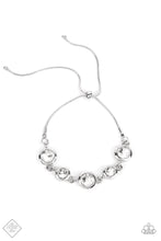 Load image into Gallery viewer, Classically Cultivated- White and Silver Bracelet- Paparazzi Accessories