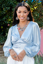 Load image into Gallery viewer, Garden Grace- Orange and Silver Necklace- Paparazzi Accessories