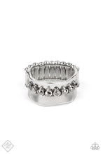 Load image into Gallery viewer, Scintillating Smolder- Silver Ring- Paparazzi Accessories