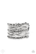 Load image into Gallery viewer, Unthinkable Twinkle- Silver Ring- Paparazzi Accessories