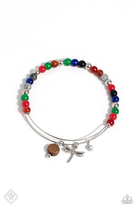 A Need For BEADS- Red Multicolored Bracelet- Paparazzi Accessories