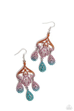 Load image into Gallery viewer, Chandelier Command- Multicolored Earrings- Paparazzi Accessories