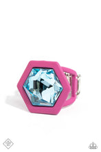 Load image into Gallery viewer, Changing Class- Pink Multicolored Ring- Paparazzi Accessories