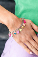 Load image into Gallery viewer, Enigmatic Entertainment- Multicolored Silver Bracelet- Paparazzi Accessories