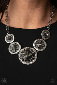 Global Glamour- Silver Necklace- Paparazzi Accessories