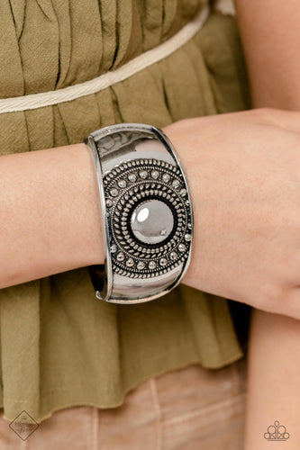 Gorgeous Gypsy- Silver Bracelet- Paparazzi Accessories