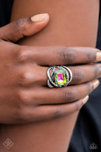 Load image into Gallery viewer, Incandescent Introduction- Multicolored Silver Ring- Paparazzi Accessories