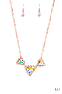 State Of The HEART- Copper Necklace- Paparazzi Accessories