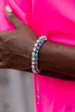 Load image into Gallery viewer, The Next Big STRING- Blue and White Bracelet- Paparazzi Accessories