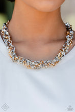 Load image into Gallery viewer, Totally Two-Toned- Multi-toned Necklace- Paparazzi Accessories