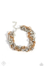 Load image into Gallery viewer, Two-Tone Taste- Multi-toned Bracelet- Paparazzi Accessories
