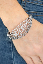 Load image into Gallery viewer, Airy Asymmetry- Silver Bracelet- Paparazzi Accessories
