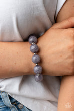Load image into Gallery viewer, Arctic Affluence- Gray and Silver Bracelet- Paparazzi Accessories
