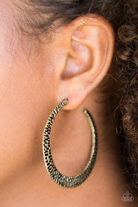 BEAST Friends Forever- Brass Earrings- Paparazzi Accessories