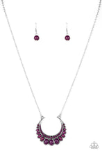 Load image into Gallery viewer, Count To ZEN- Purple and Silver Necklace- Paparazzi Accessories