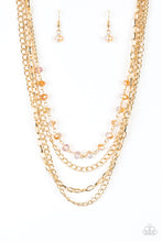 Load image into Gallery viewer, Extravagant Elegance- Gold Necklace- Paparazzi Accessories