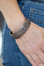 Load image into Gallery viewer, Garden Tropic- Copper Bracelet- Paparazzi Accessories